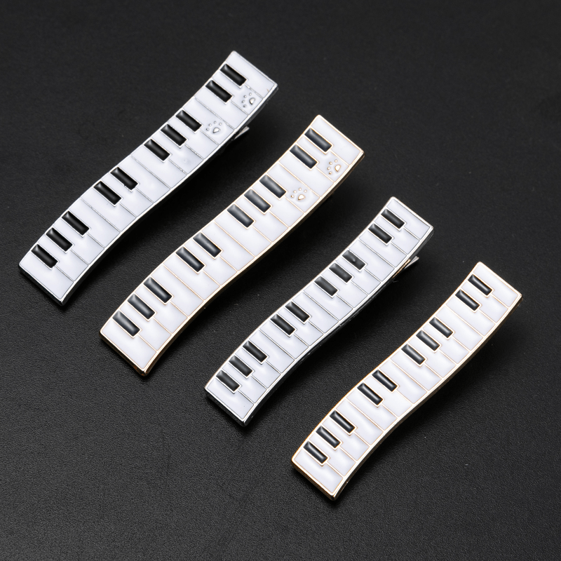 Piano Shaped Hair Clip for Girls Women