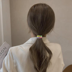 Rainbow Phone Cord Hair Ring High Elastic Gradient Headwear