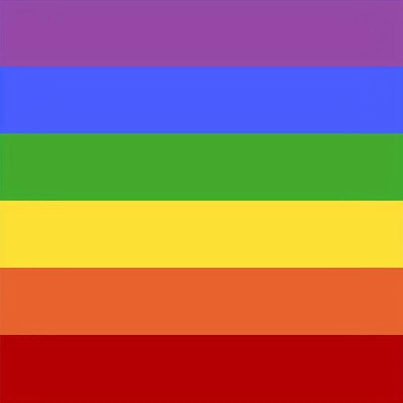 Pride Month Rainbow Stripe Headband Hippie Style Handkerchief