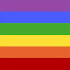 Pride Month Rainbow Stripe Headband Hippie Style Handkerchief