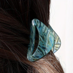 Small Gradient Hair Claw for Women Girls