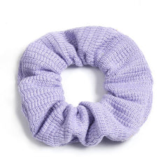 Solid Elastic Scrunchie For Women Girls Soft Scrunchies Fit Curly Fine Thick Thi