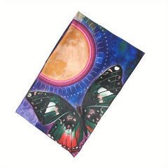 Boho Butterfly Print Headband Stretchy Hair Band Yoga Running