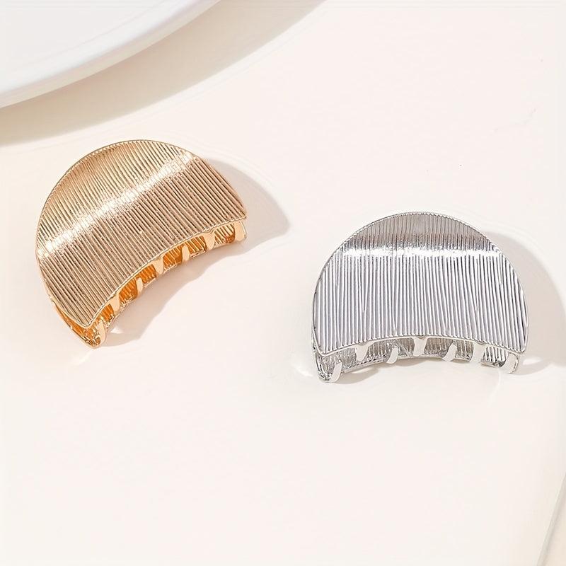 Metal Hair Claw Clip Ponytail Holder Jaw Claw Clip For Women Girls