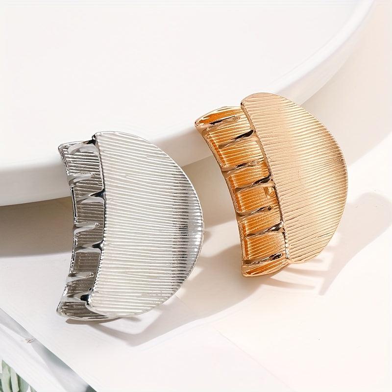 Metal Hair Claw Clip Ponytail Holder Jaw Claw Clip For Women Girls
