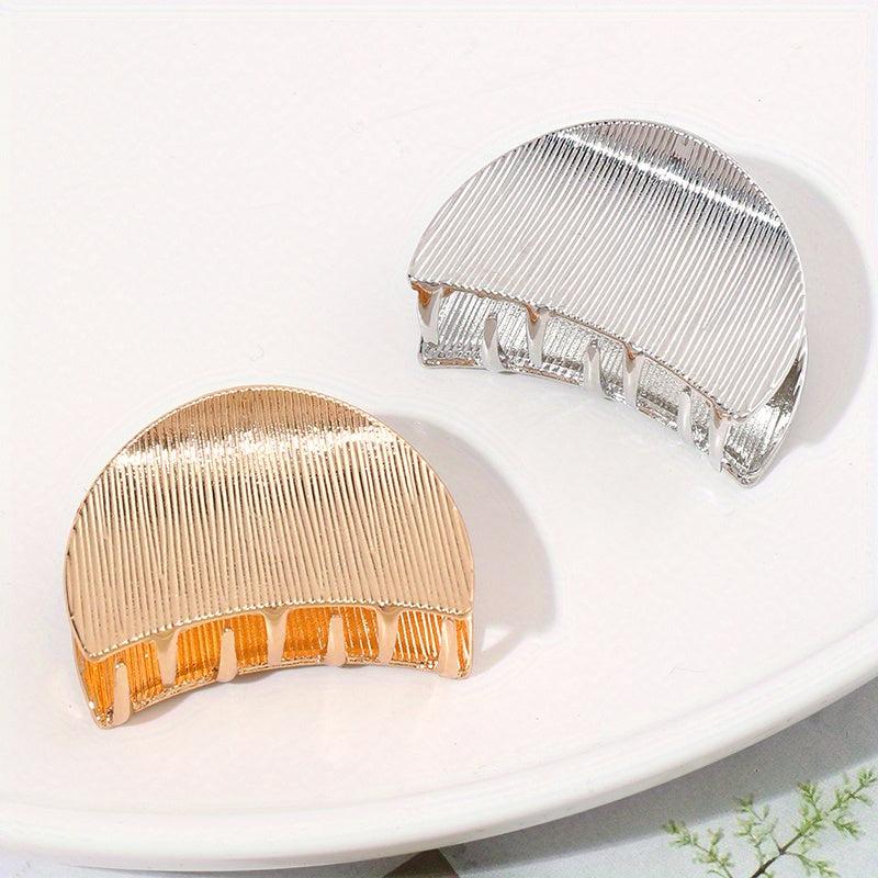 Metal Hair Claw Clip Ponytail Holder Jaw Claw Clip For Women Girls