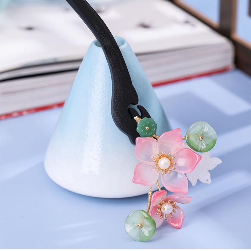 Chinese Style Vintage Wooden Chignon Hairpin