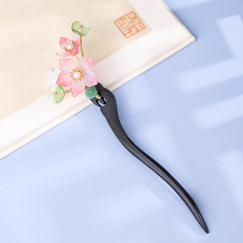 Chinese Style Vintage Wooden Chignon Hairpin