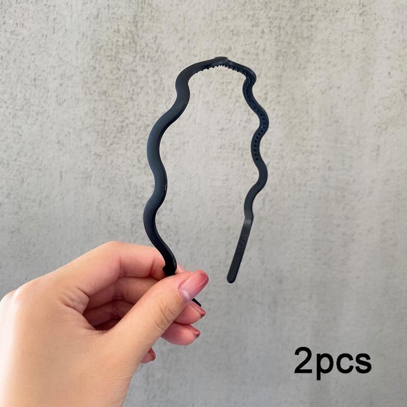 Frosted Headband Sports Face Wash Hair Clip