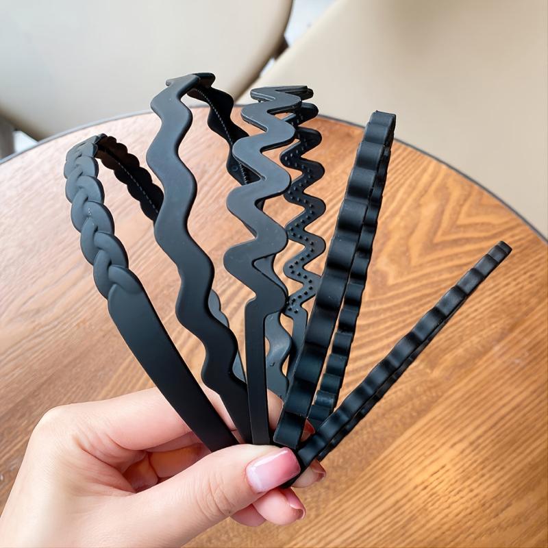 Frosted Headband Sports Face Wash Hair Clip