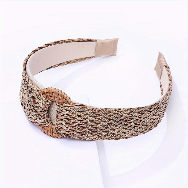 Bohemian Retro Headband Wide brimmed Hair Hoop Women's Hair Accessories