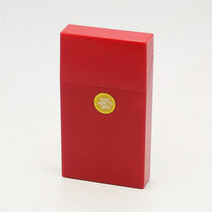 Plastic Automatic Open Cigarette Case Extended Slim 20pcs Cigarettes Storage