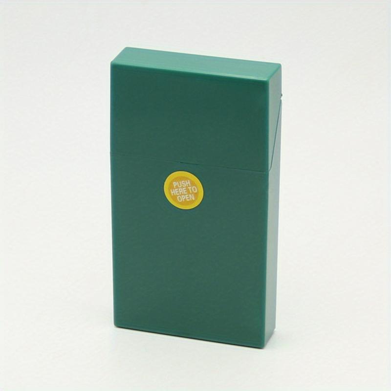 Plastic Automatic Open Cigarette Case Extended Slim 20pcs Cigarettes Storage