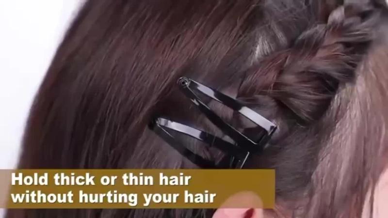Metal Snap Clip Nonslip Hair Clip Style Hair Clip