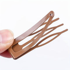 Metal Snap Clip Nonslip Hair Clip Style Hair Clip