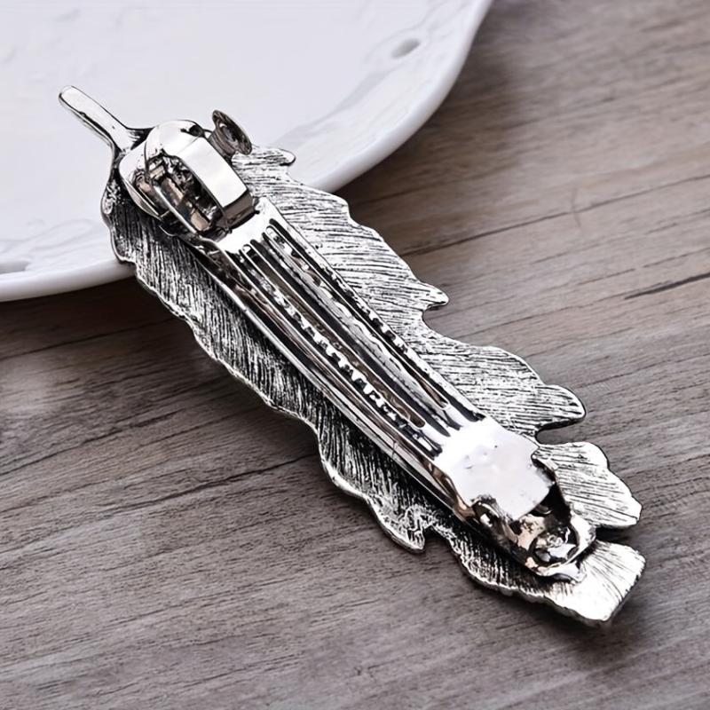 Retro Leaf Hair Clip Vintage Hair Accessories