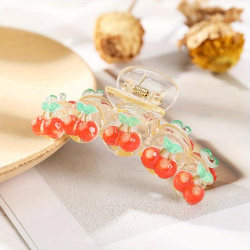 Cartoon Hair Claw Banana Clip Headwear Non Slip Accessory