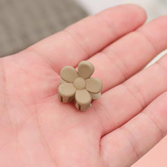 6pcs Small Frosted Hair Claw for Women