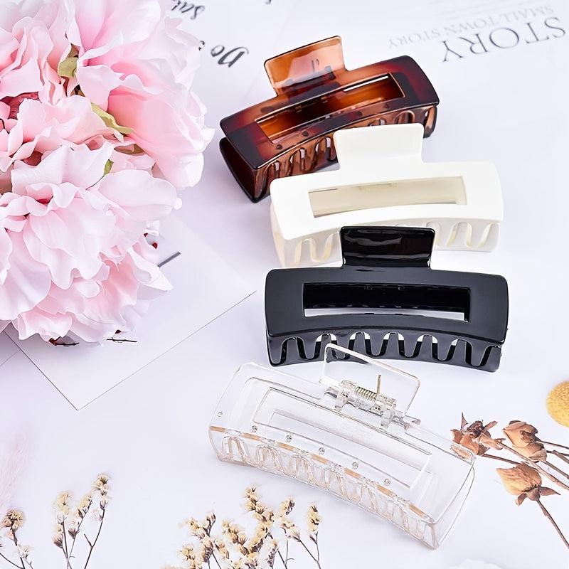 Vintage Style Acrylic Hair Claw Ponytail Holder Hair Accessories