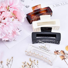 Vintage Style Acrylic Hair Claw Ponytail Holder Hair Accessories