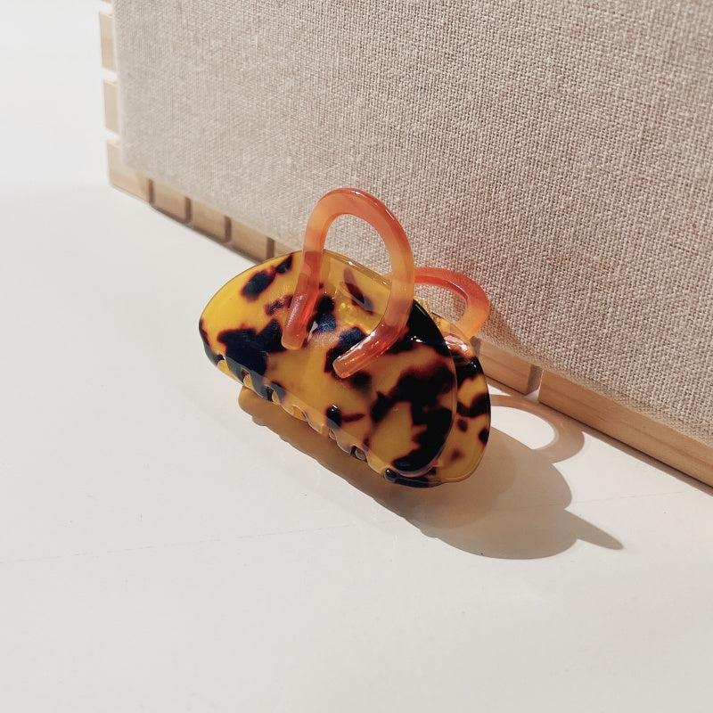 Iridescent Marbled Hair Claw Clip
