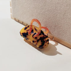 Iridescent Marbled Hair Claw Clip