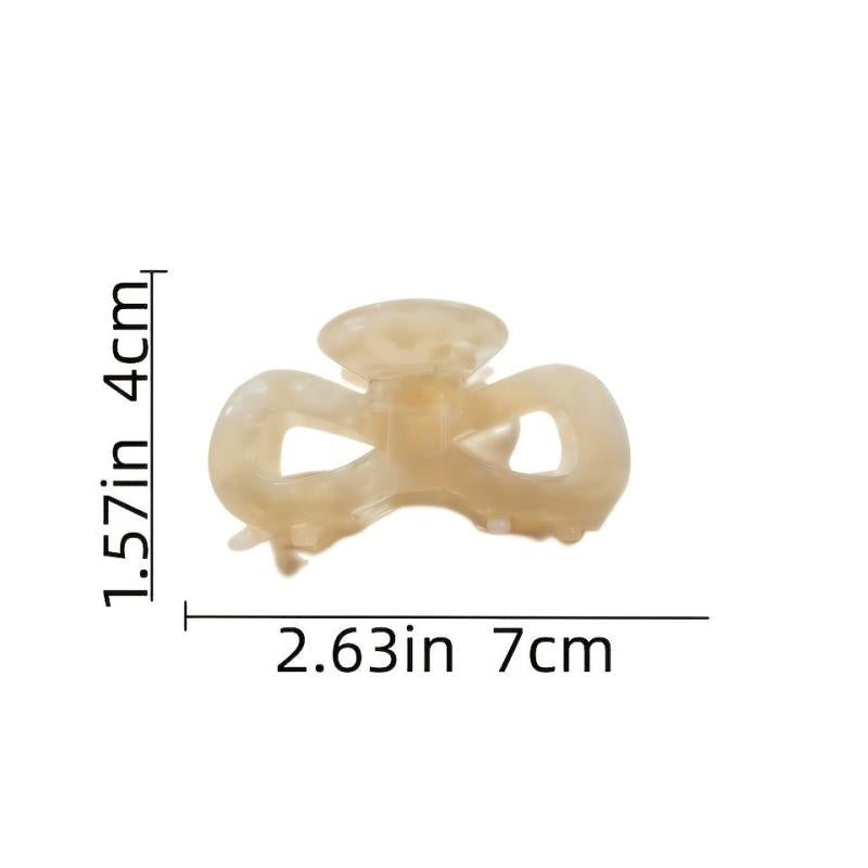 Iridescent Marbled Hair Claw Clip