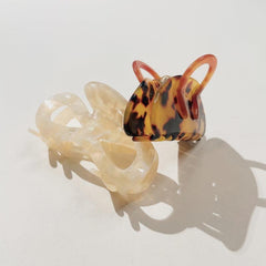Iridescent Marbled Hair Claw Clip