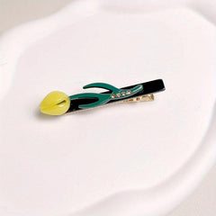 Cartoon Tulip Decor Hair Clip for Women Girls