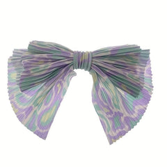 Colorful Bow Hair Barrette for Women Girls