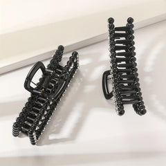 Hollow Rhinestone Hair Clip Claw for Women Girls