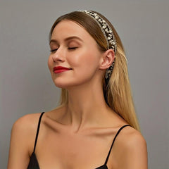 Lace Headbands For Women Girls Stretch Headband Wide Headwrap Hair Turban Access