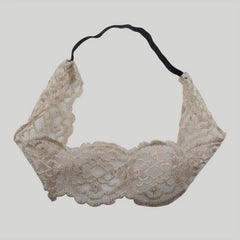 Lace Headbands For Women Girls Stretch Headband Wide Headwrap Hair Turban Access