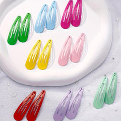30pcs Candy Snap Clip Hair Clip for Women Girls Toddlers Baby Sweet Hair Clip