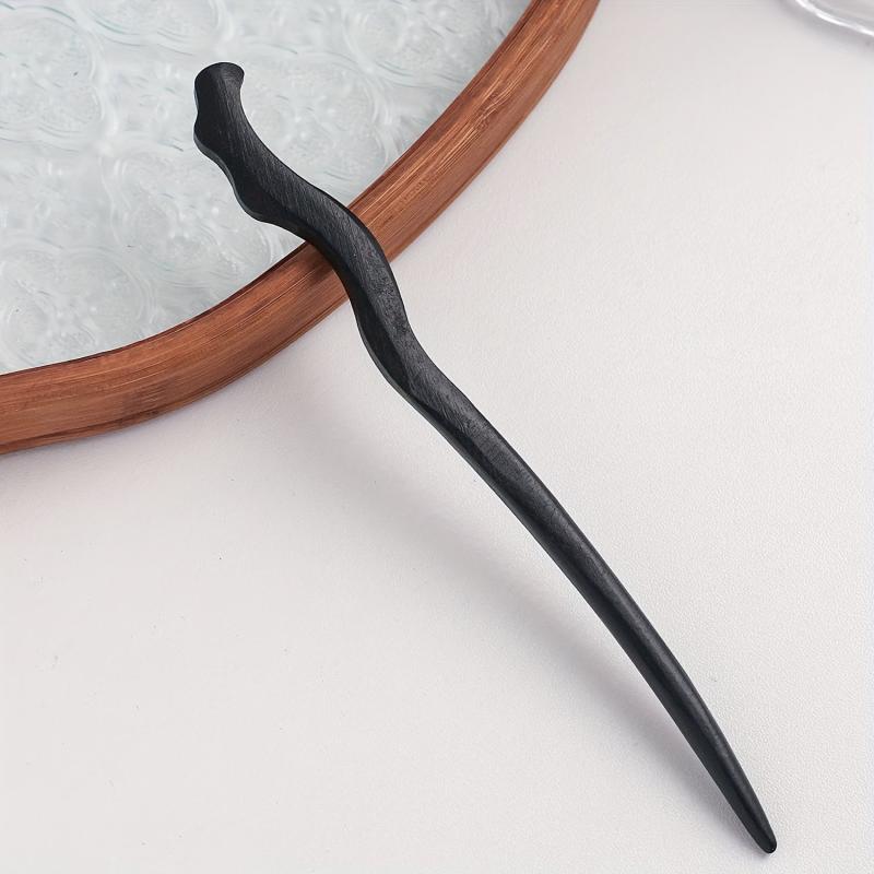Chinese Hair Stick Retro Style Hair Fork Hair Pin for Ponytail Bun Holder