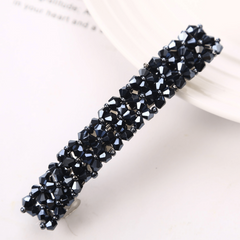 Crystal Beaded Hair Pin Snap Clip for Hair Bangs
