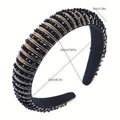 Baroque Rhinestone Headband Hair Hoop Hair Accessories