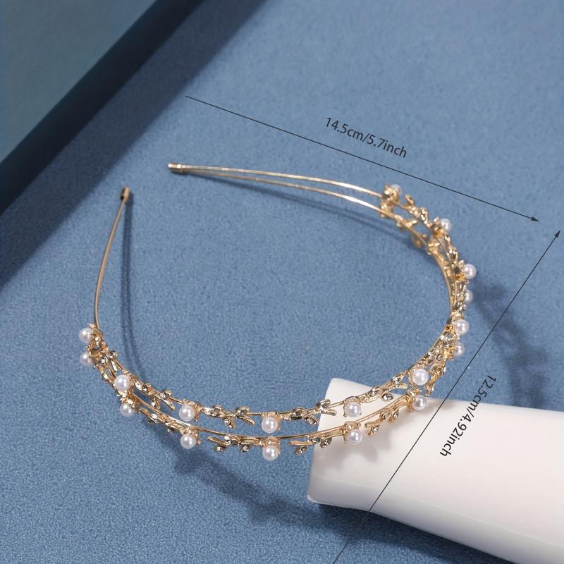 Rhinestone Headband For Women Bridal Headdress