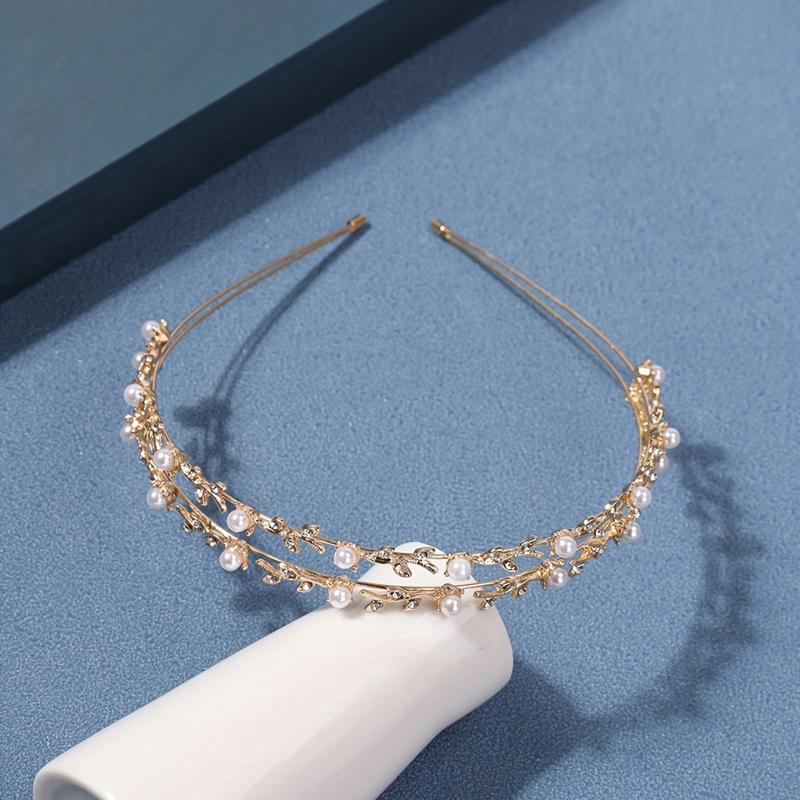 Rhinestone Headband For Women Bridal Headdress