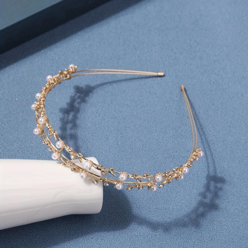 Rhinestone Headband For Women Bridal Headdress