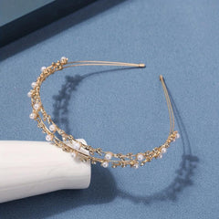 Rhinestone Headband For Women Bridal Headdress