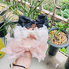 Mesh Bowknot Hair Clip Side Clip Bangs Clip Hair Accessories