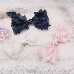 Mesh Bowknot Hair Clip Side Clip Bangs Clip Hair Accessories