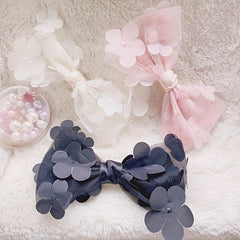 Mesh Bowknot Hair Clip Side Clip Bangs Clip Hair Accessories