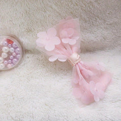 Mesh Bowknot Hair Clip Side Clip Bangs Clip Hair Accessories