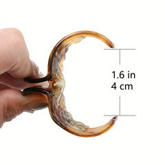 4pcs Small Hair Claw Nonslip Hair Clip for Styling Hair, Side Bangs, Braids