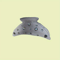 Colorful Rhinestone Jelly Hair Claw