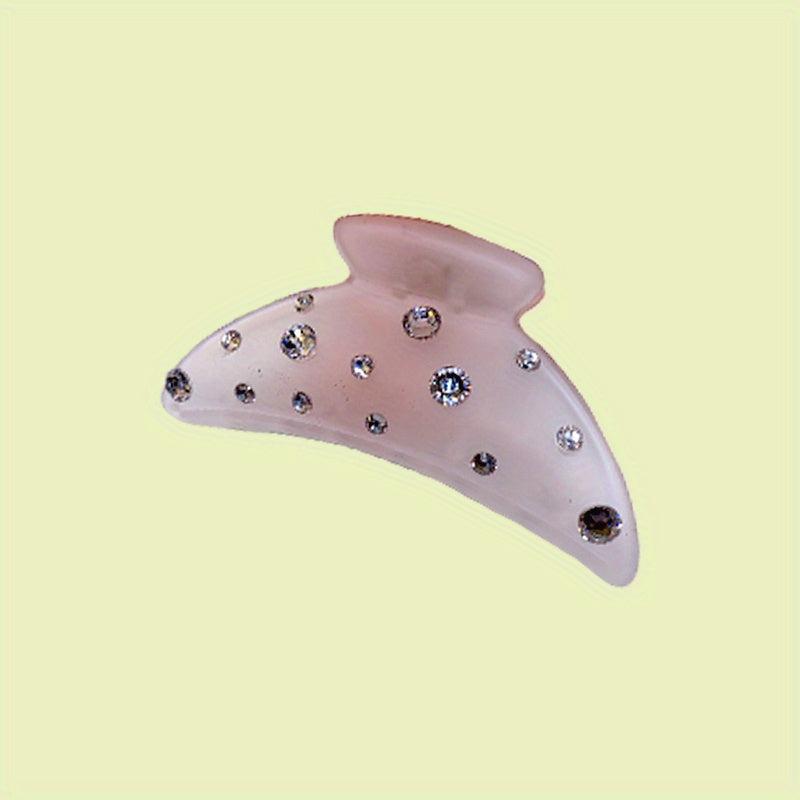 Colorful Rhinestone Jelly Hair Claw