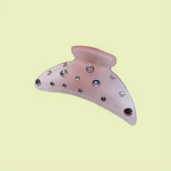 Colorful Rhinestone Jelly Hair Claw