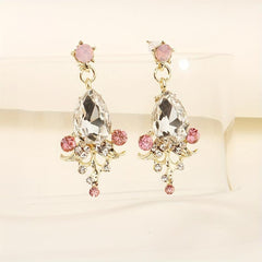 Baroque Style Crystal Jewelry Set for Bridal Wedding